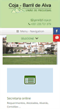 Mobile Screenshot of jf-coja.pt